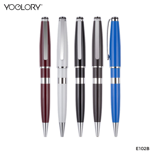 YOGLORY Metal Ball Point Pen with Customized LOGO as Gift for any industry E102