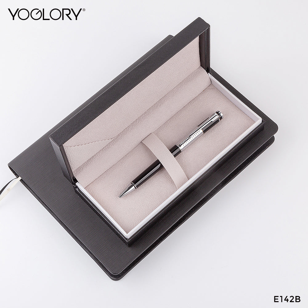 YOGLORY Slim Branded Metal Ball Pen in colors accpet Personalised LOGO as Promotioal Items for Customers/Clients/Employees E142